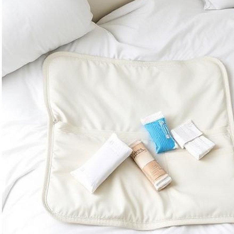 Foldable Compact Baby Changing Pad with Pockets